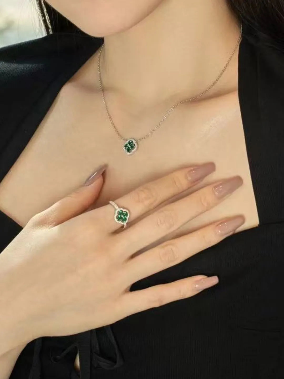 CLOVER CZ JEWELRY