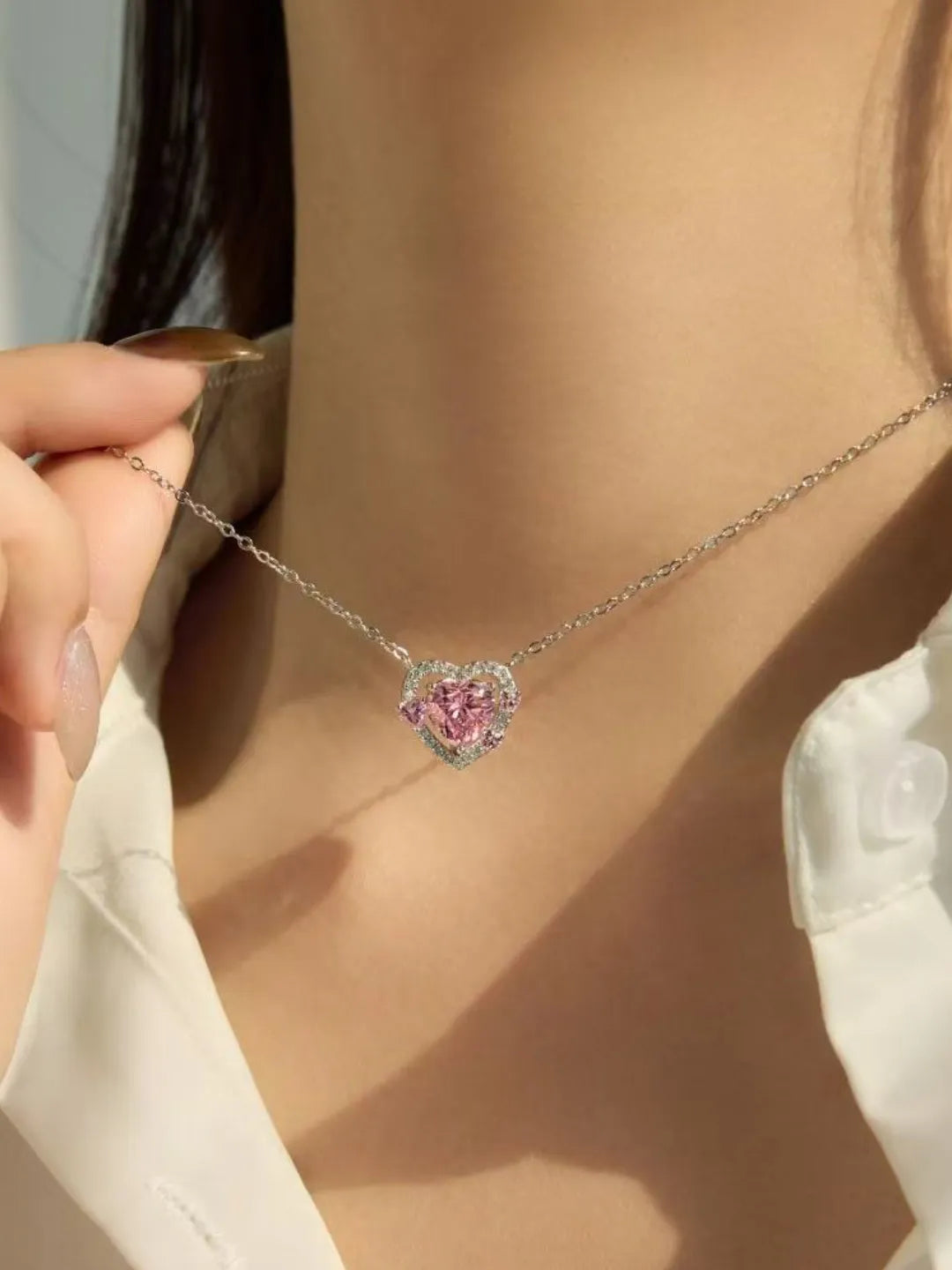 PRINCESS HEART CZ JEWELRY