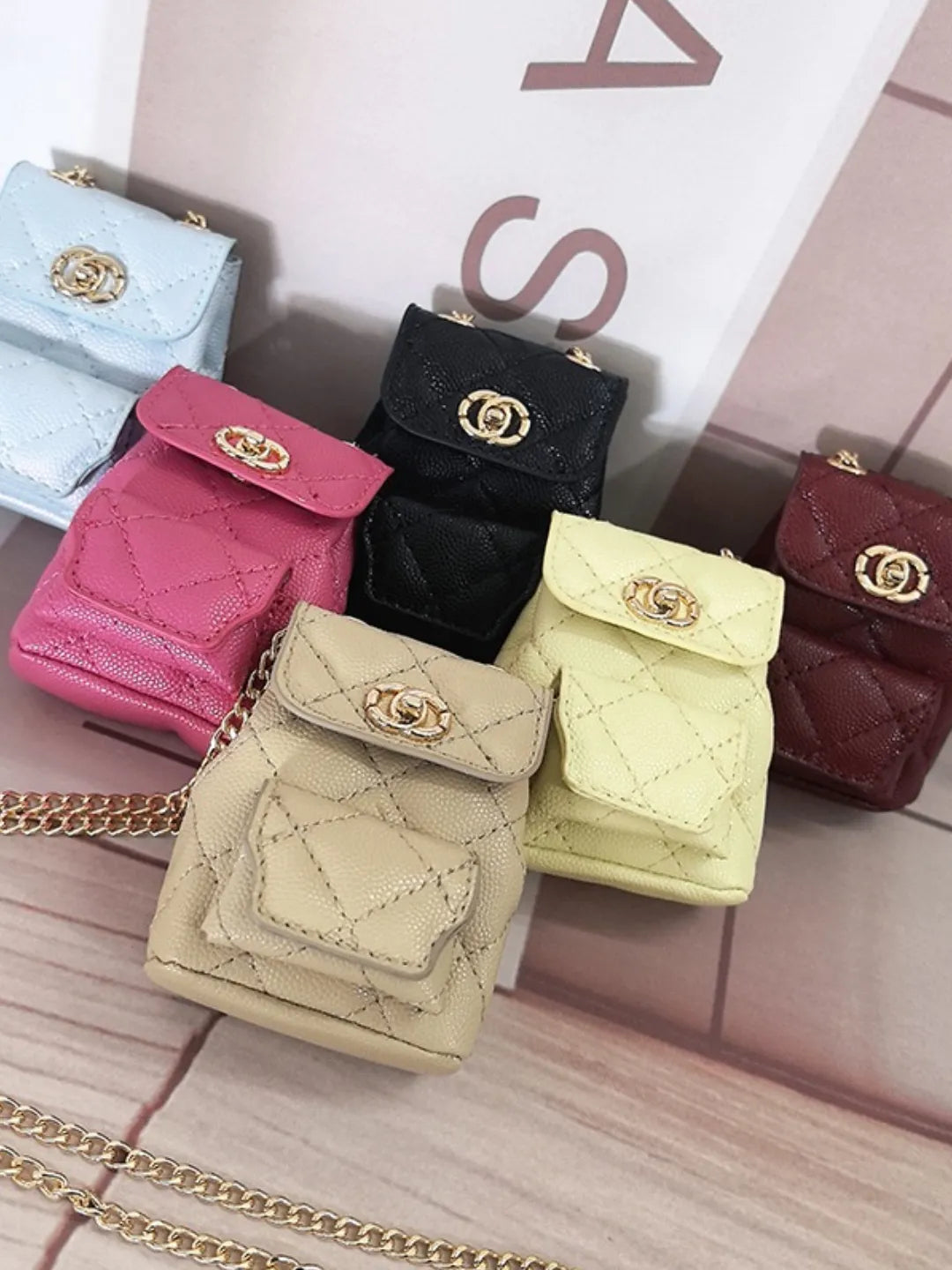 QUILTED MINI BACKPACK