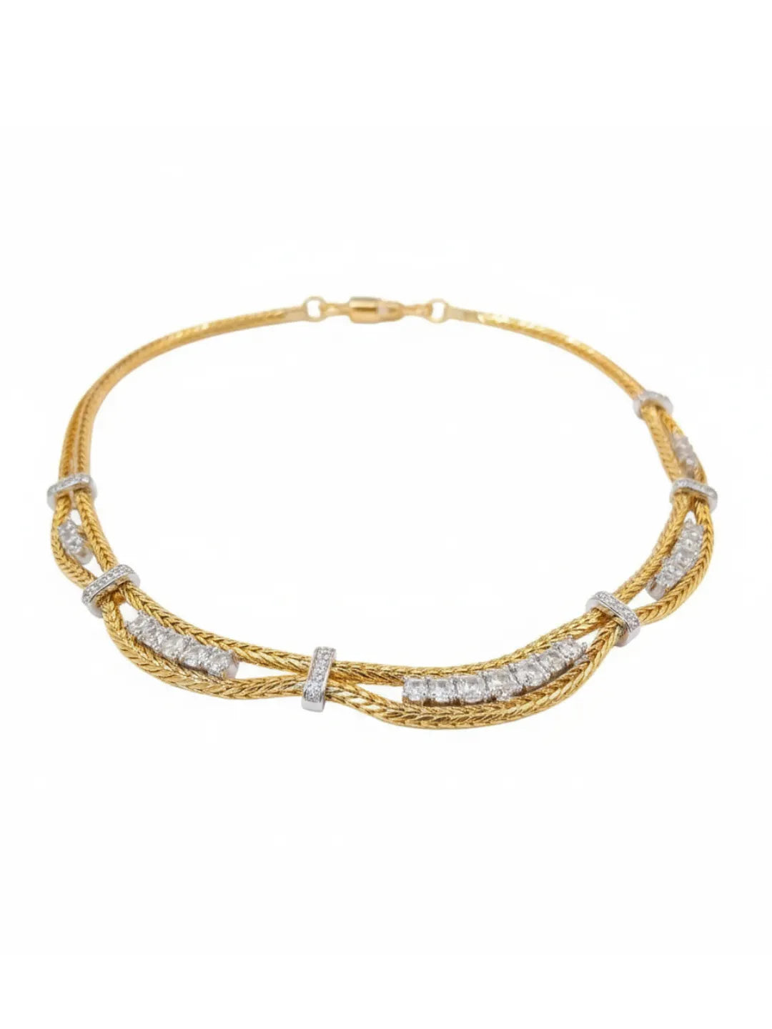 BRASS PAVE LOCK CHOKER