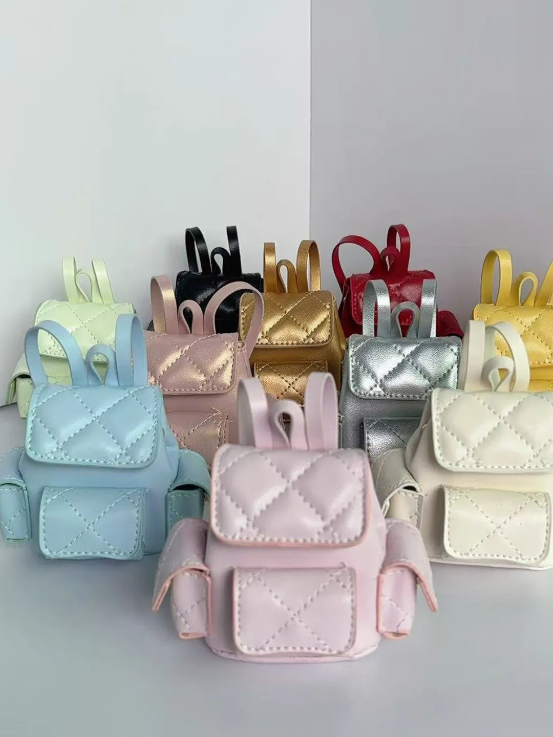 QUILTED MINI BACKPACK