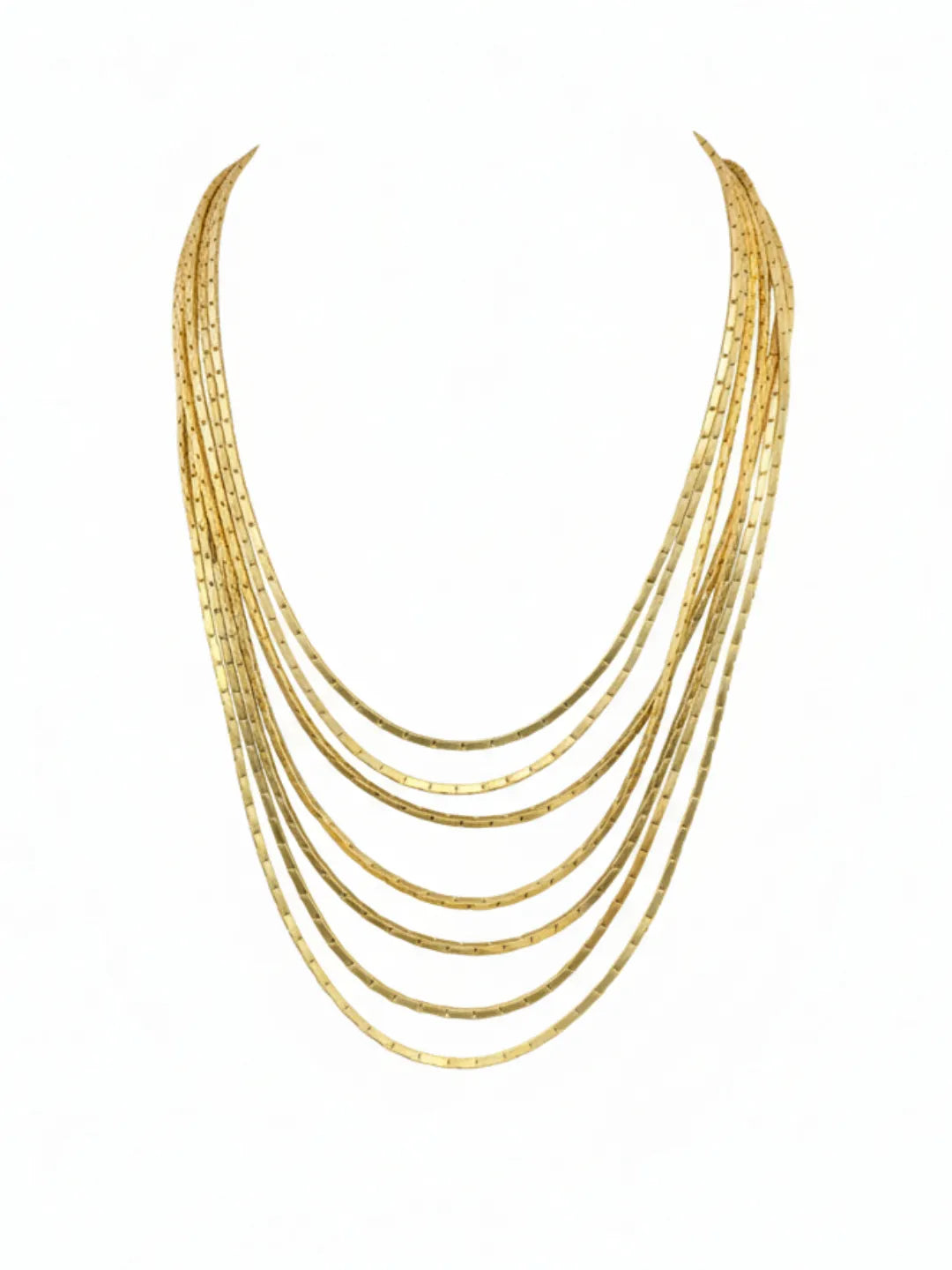 RETRO GOLD TASSEL CHAIN