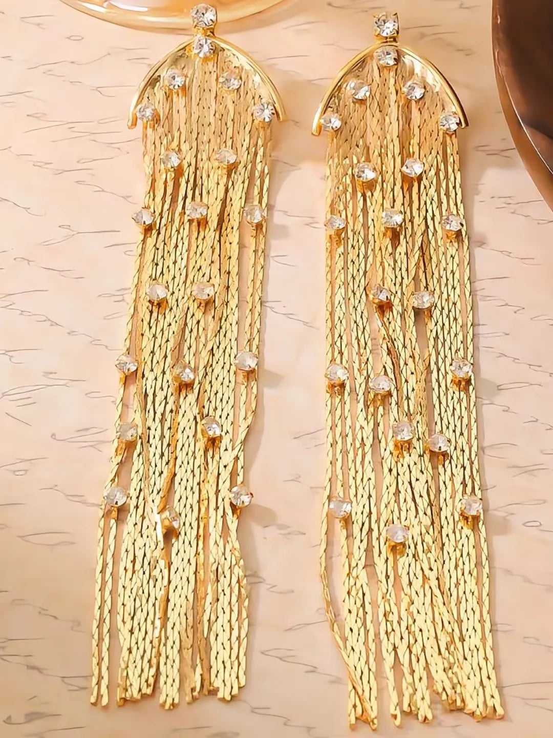 FRENCH VINTAGE TASSEL EARRINGS