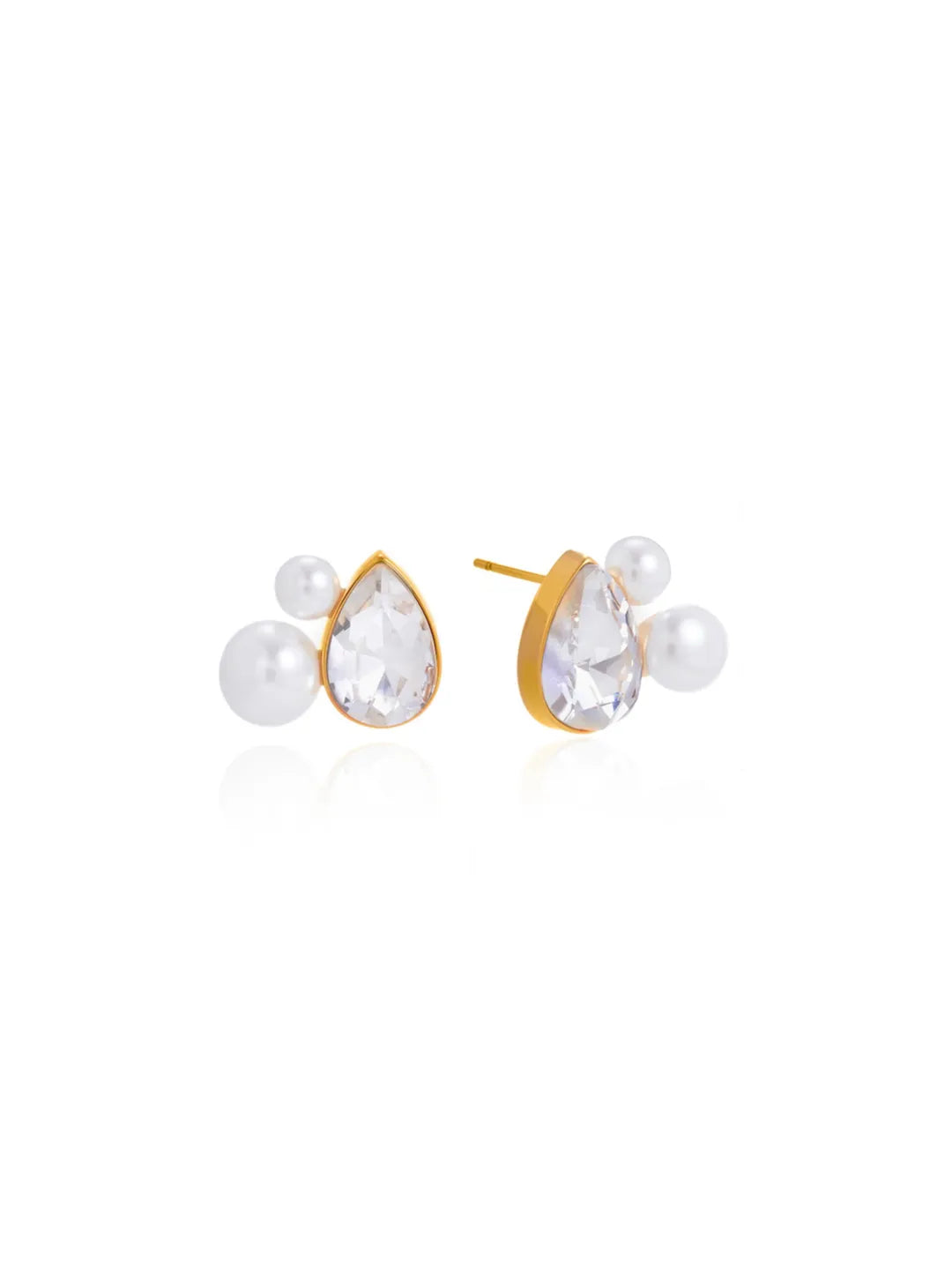 PEARL CZ STUDS