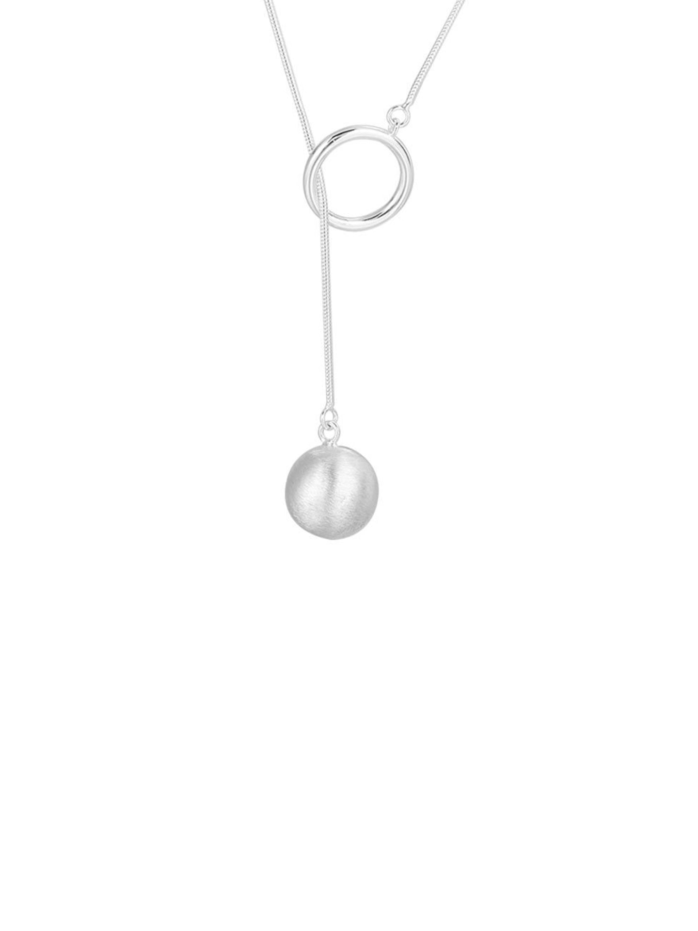 SPHERE PENDANT NECKLACE